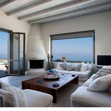 Spectacular Sunset View Villa At Melissaki Ioulis Exteriér fotografie