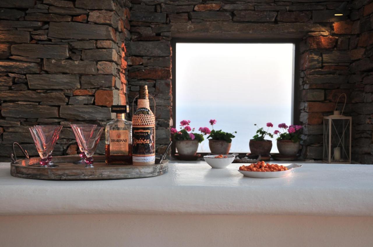 Spectacular Sunset View Villa At Melissaki Ioulis Exteriér fotografie