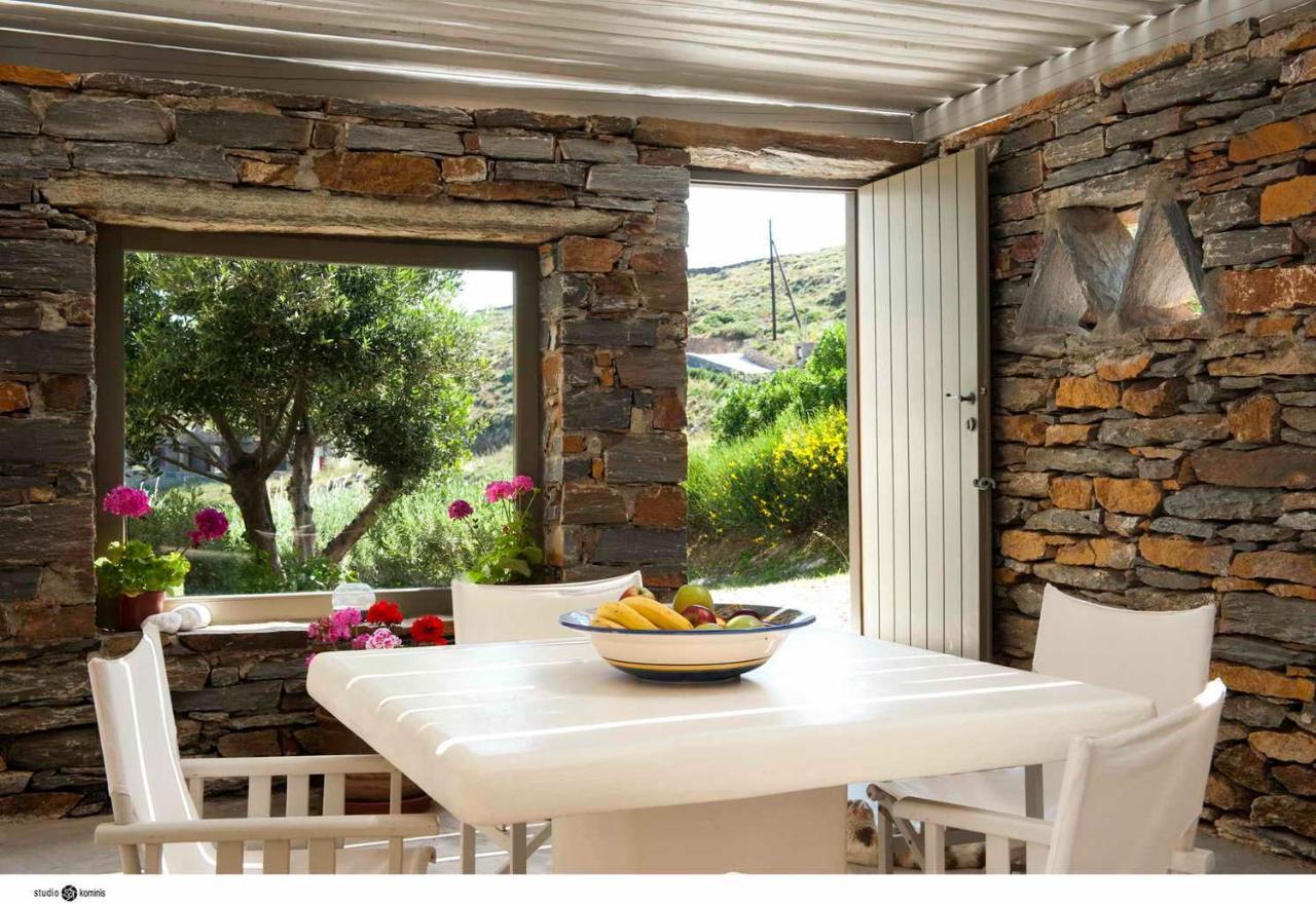 Spectacular Sunset View Villa At Melissaki Ioulis Exteriér fotografie